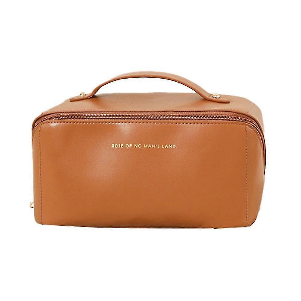 Large Capacity Multifunctional Storage Makeup Bag Pu Leather Makeup Bag,8795