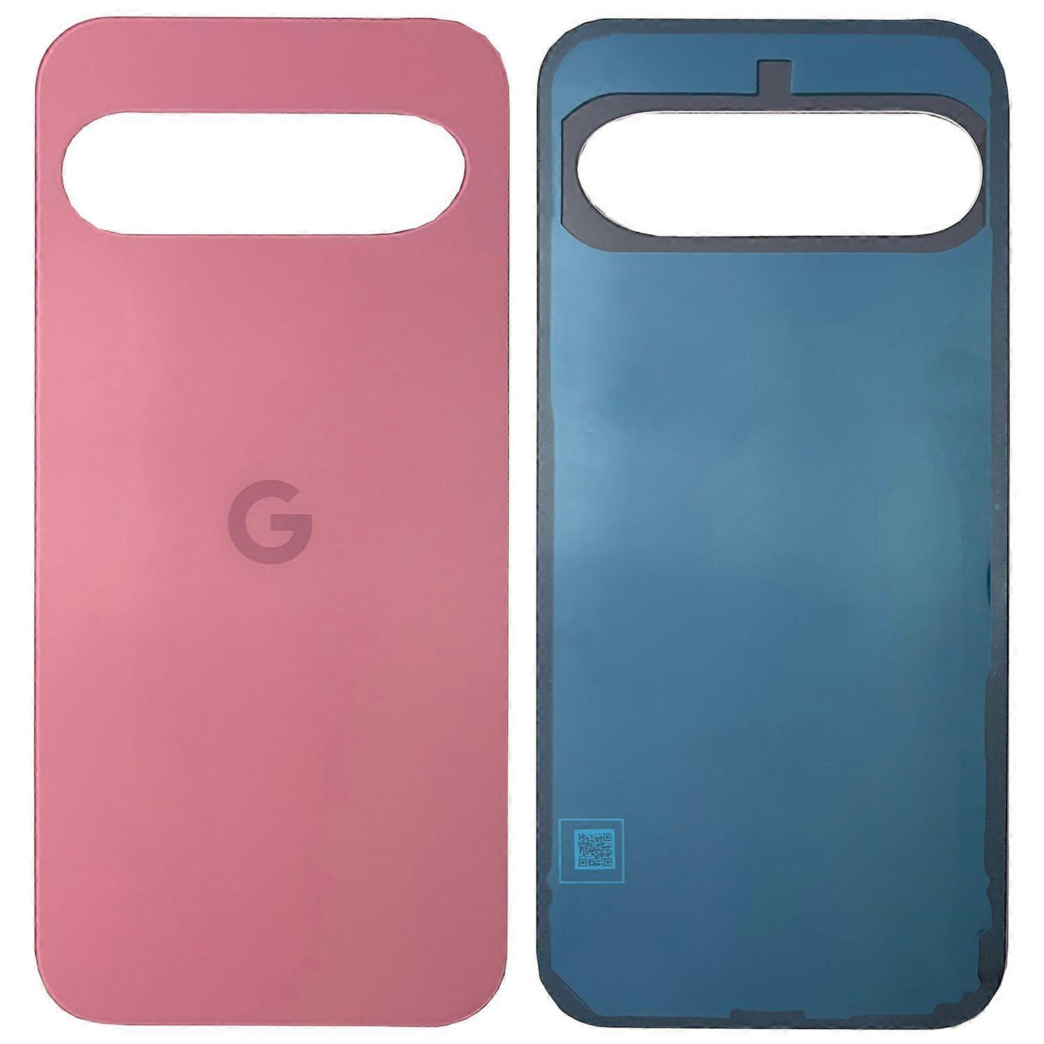 适用于Google Pixel 9电池盖的背面盖修理部件粉色