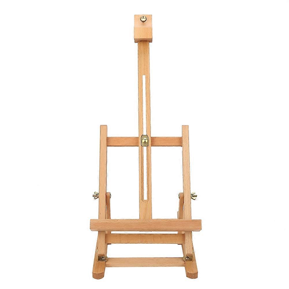 Adjustable Height 54cm Tabletop Wood Studio H Frame Easel Artist Painting Tool