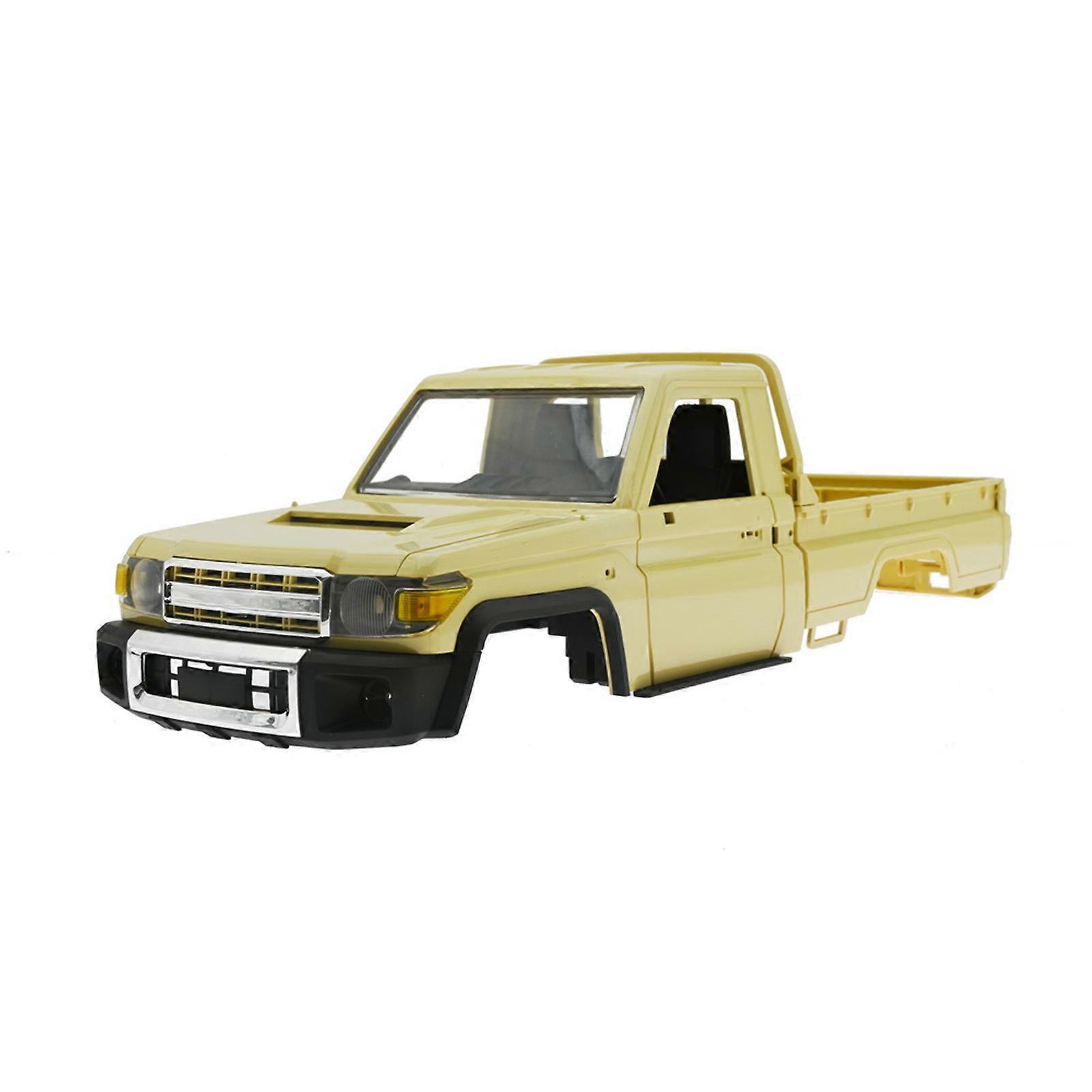 Upgraded Remote Control Car Body Shell Modification Part Spare Car Hard Shell for MN82 4x4WD 1:12 Crawlers Car Part Yellow