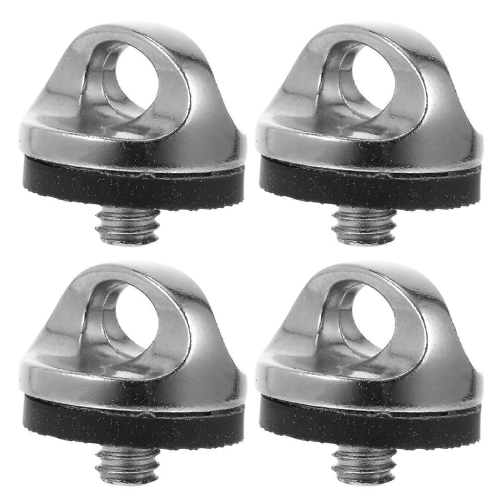 4pcs Replacement Zinc 1/4 Inch Camera D-ring Screw Neck Strap Screw Strap Fixing Screw