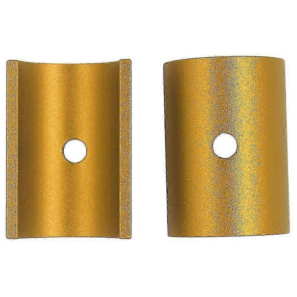 25.4-31.8 Aluminum Alloy Bicycle Handlebar Stem Shim Adapter,gold