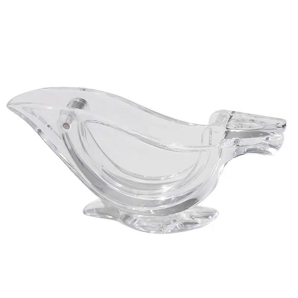 Lemon Juicer Press Mini Bird Shape Transparent Squeeze Tool for Orange Kitchen Home