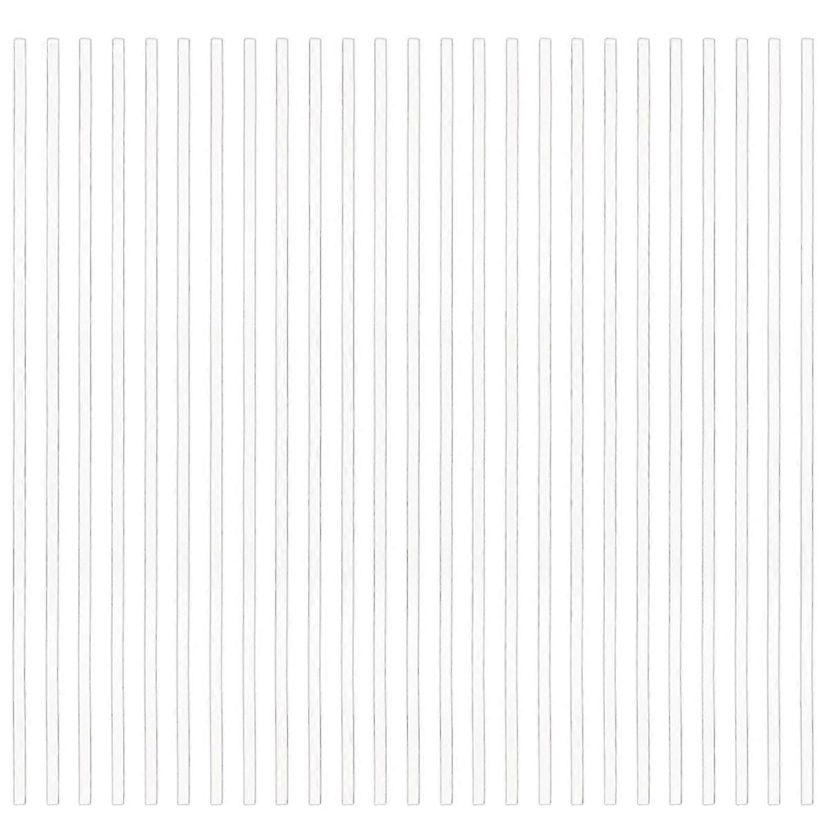 120Pcs White Thermal Glue Strips, Thermal Pictures Binding Glue Strips for Albums Crafts 11.3x0.1inch