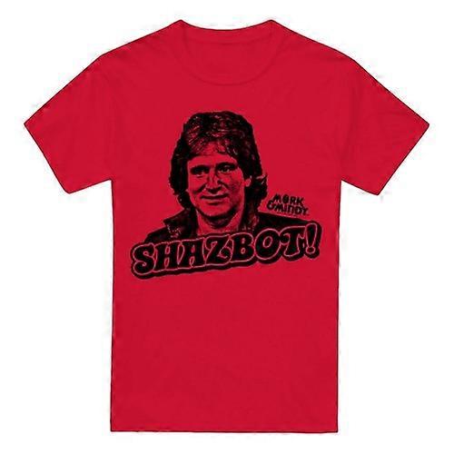 Mork And Mindy Mens Shazbot T-Shirt