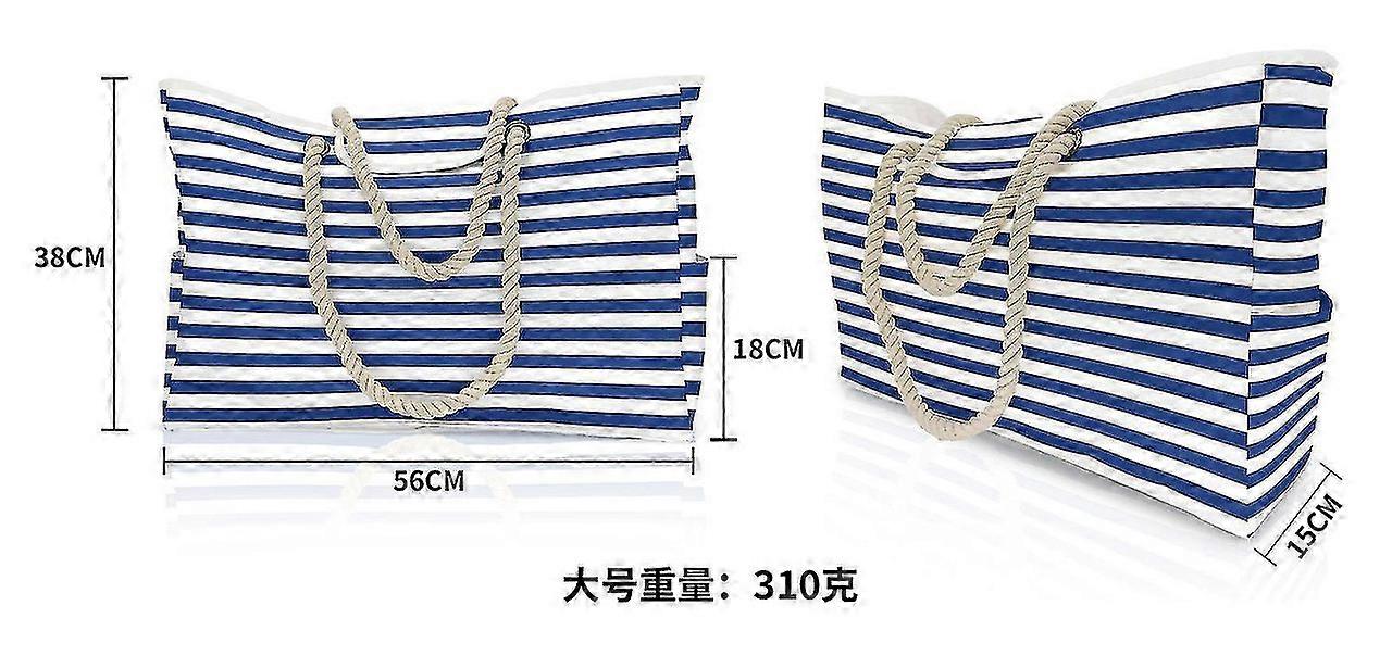 Sacos de praia grandes 100% à prova d'água anti-roubo com fivela magnética bolsa de ombro com bolso interno A FG05