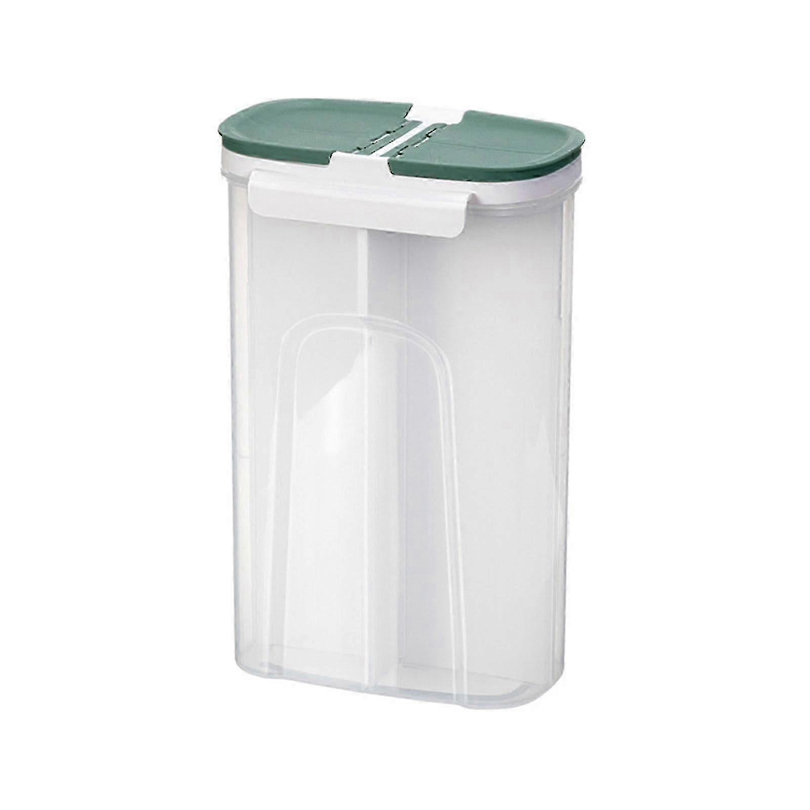 Clear Rice Dispenser Container Leak Proof Air Tight Container For Rice Sugar Candy Flour