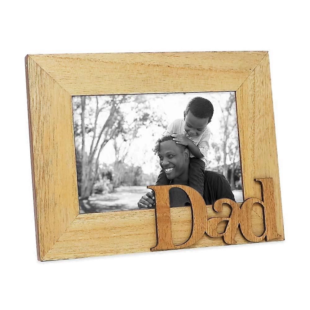 Natural Wood Sentiments Picture Frame 4x6 Inch Tabletop Display Rustic Decor for Home and Office