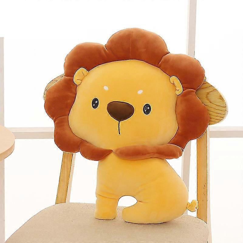 Pillow Cute Plush Animal Stuffed Animal Soft Lumbar Back Cushion Plush Toy for Kid Car Home Decor