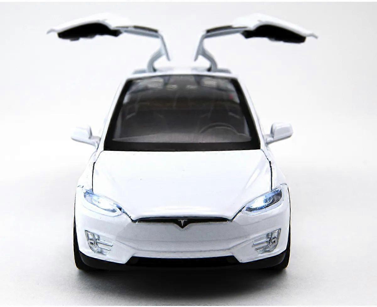 Bilmodel Tesla Model X SUV Legering Simulation Legetøj