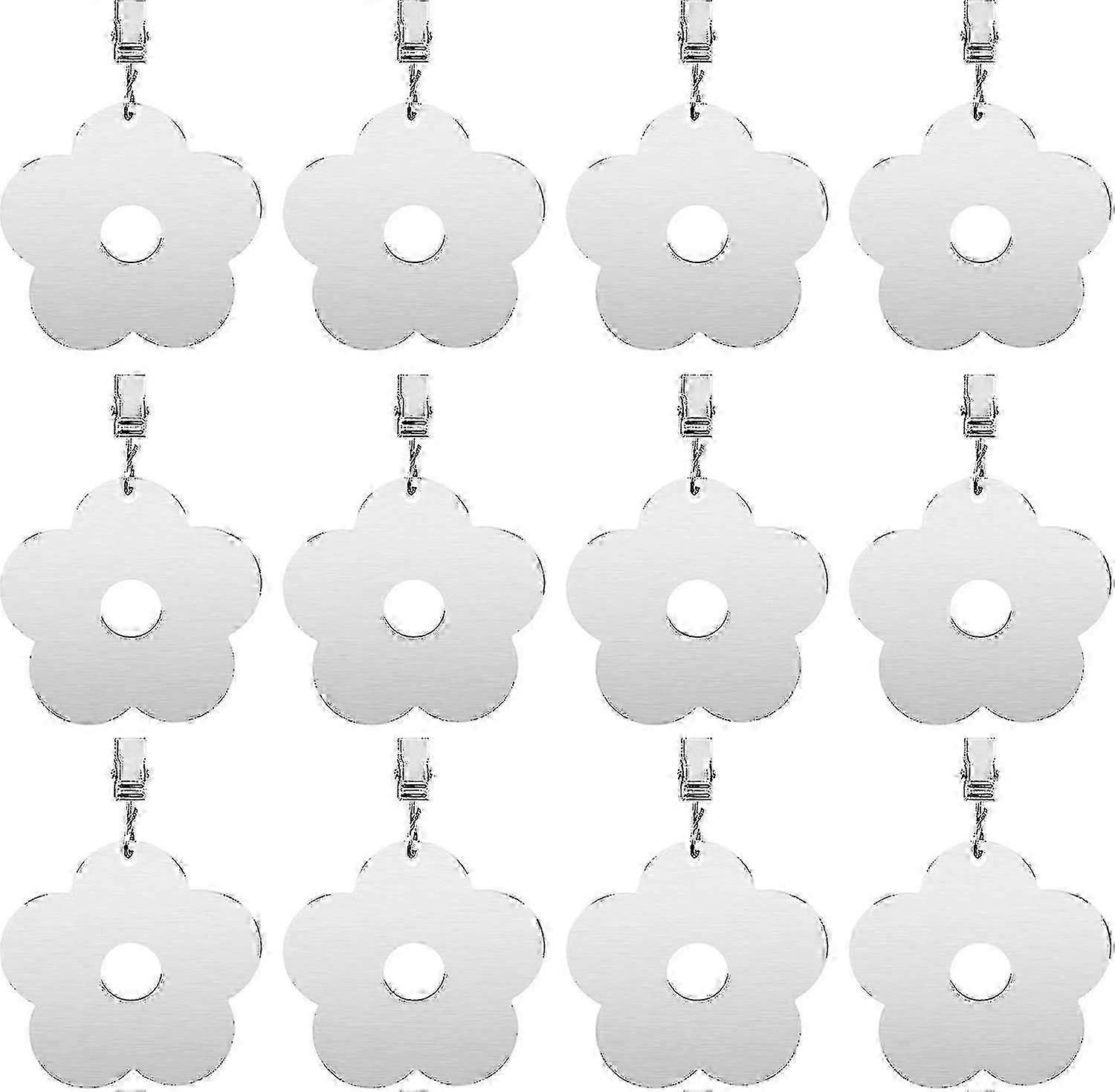 Tablecloth Weights, 12 Pcs Extra Heavy Tablecloth Weights, Garden Outdoor Tablecloth Weights