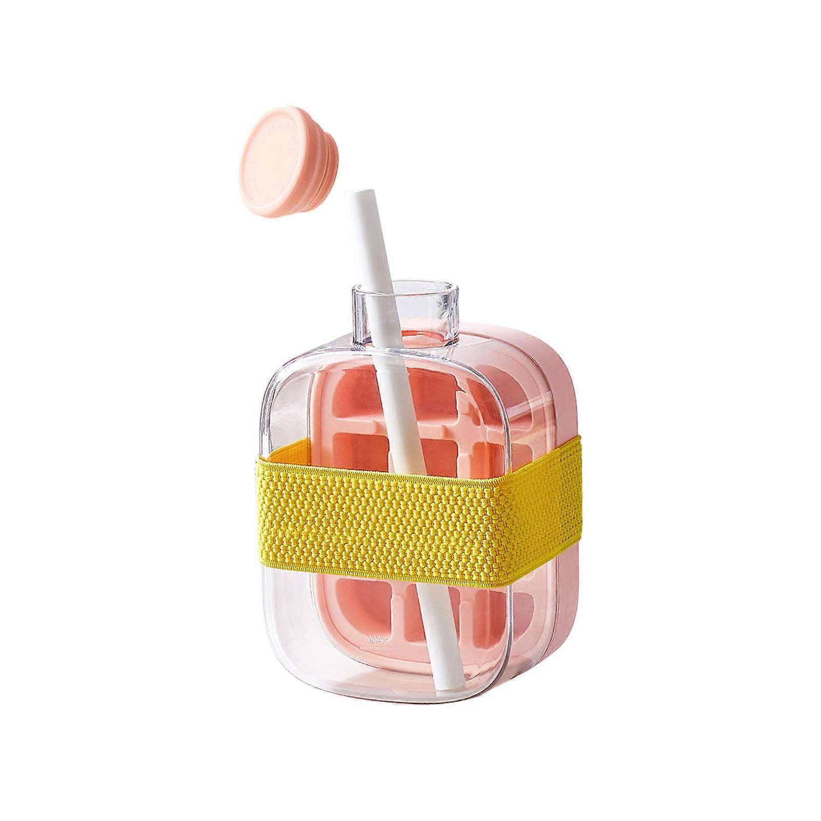 Cool Curling Portable Straw Ice Cup Press Ice Film With Ice Box Ice Fast Boissons Bar coffee Reusable