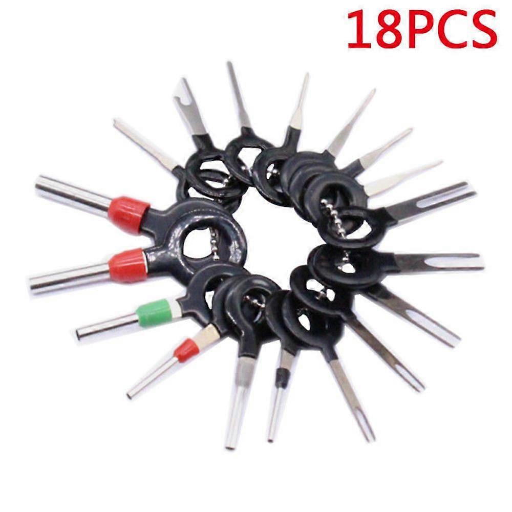 21/18/11pcs Car Terminal Removal Tool Wire Plug Connector Pin Retractor Extractor