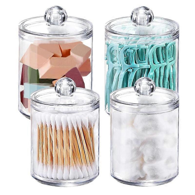 4 Pack Bathroom Organizers and Storage for Bathroom Decor