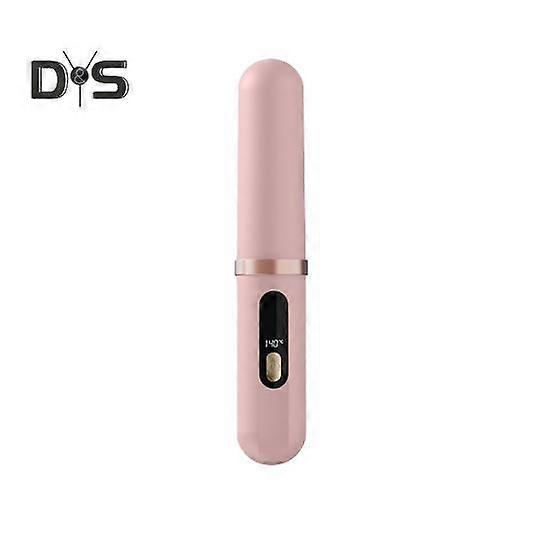 Cordless Hair Straightener Brush 4 Temp Adjustable Fast Heating USB Rechargeable Portable Negative Ion Hot Brush Electric Curly Hair Styling