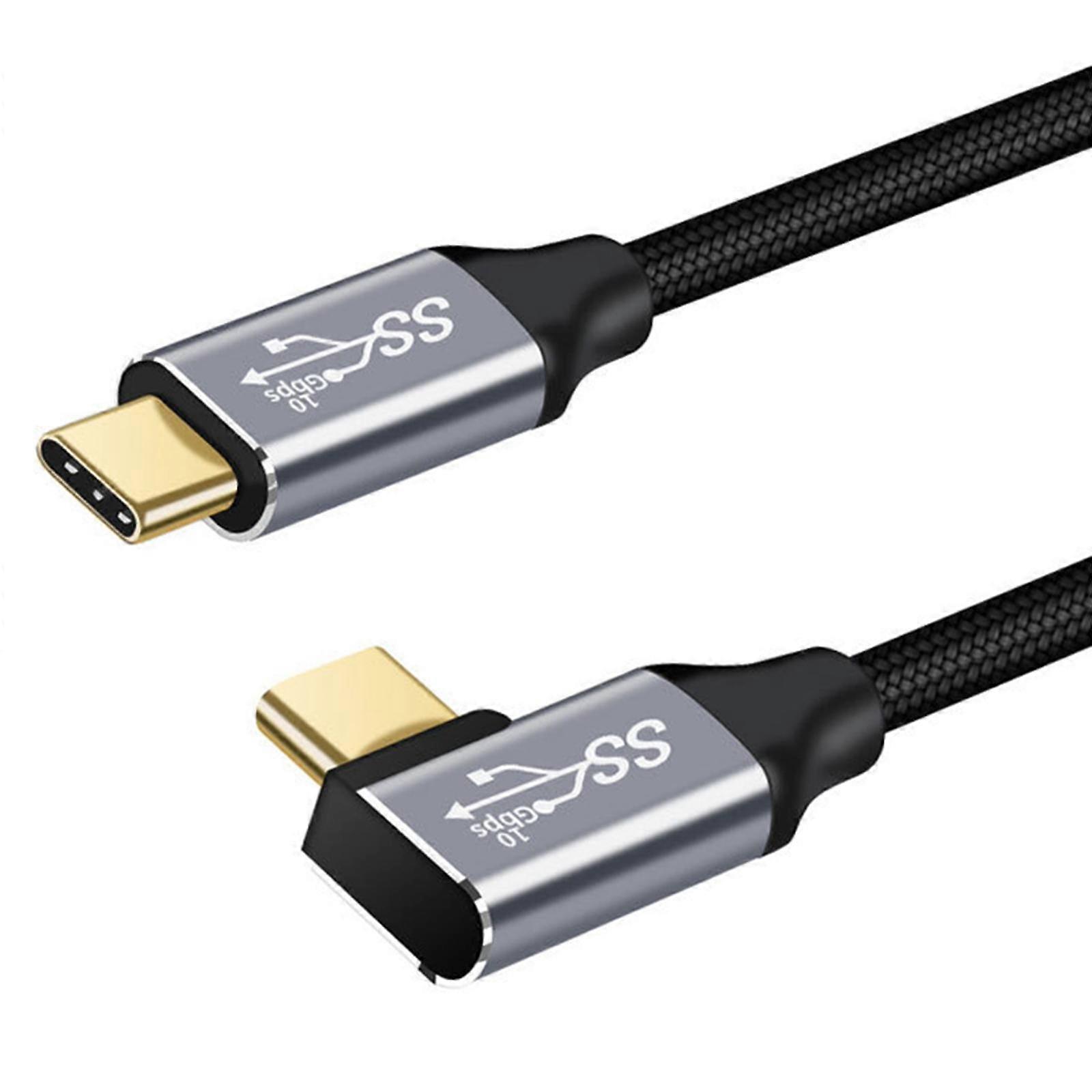Right Angle able USB 3.1 Syncing PD Fast Charging for Computer