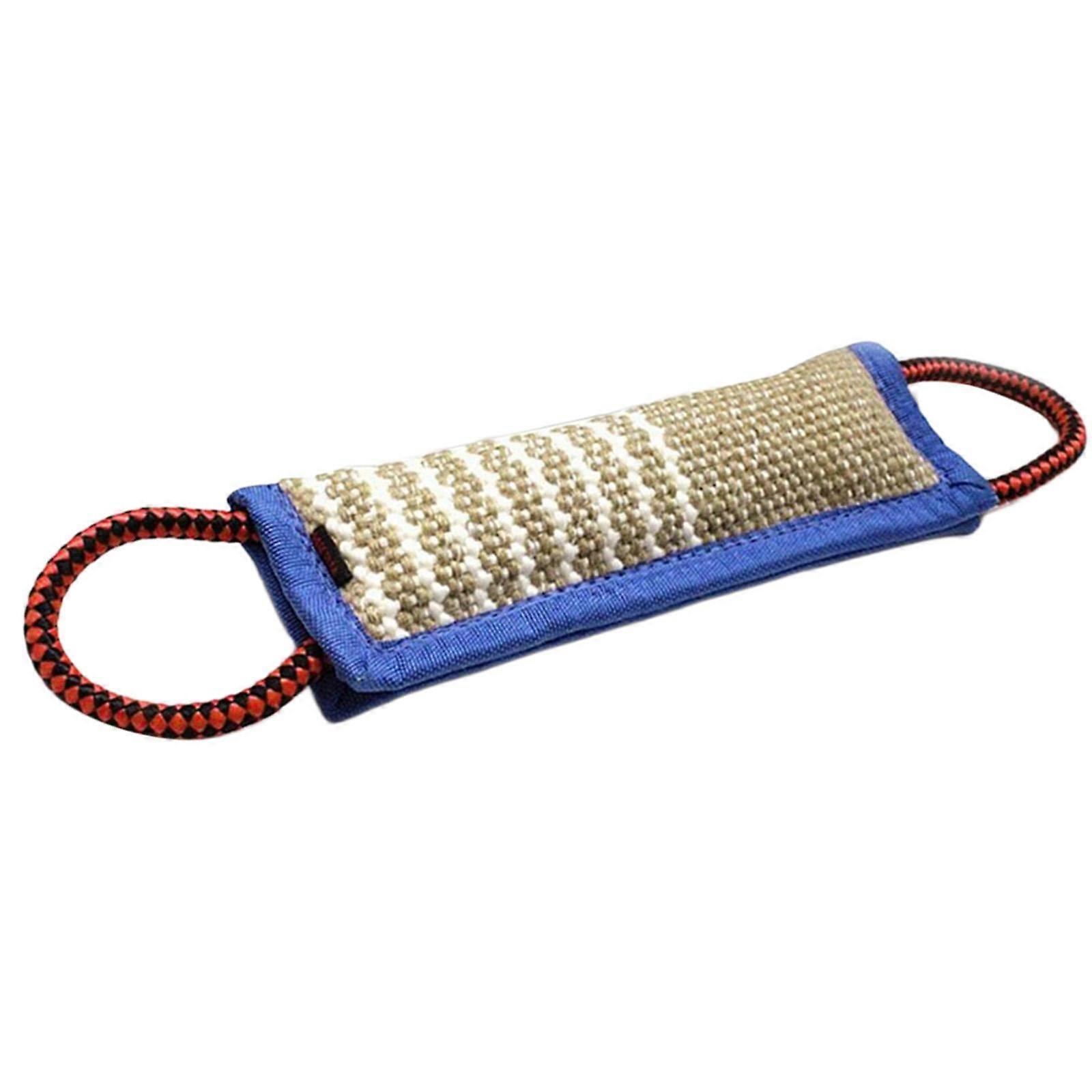 Dog Tug Toy with 2 Handles Pillow for Exercise Training Supplies