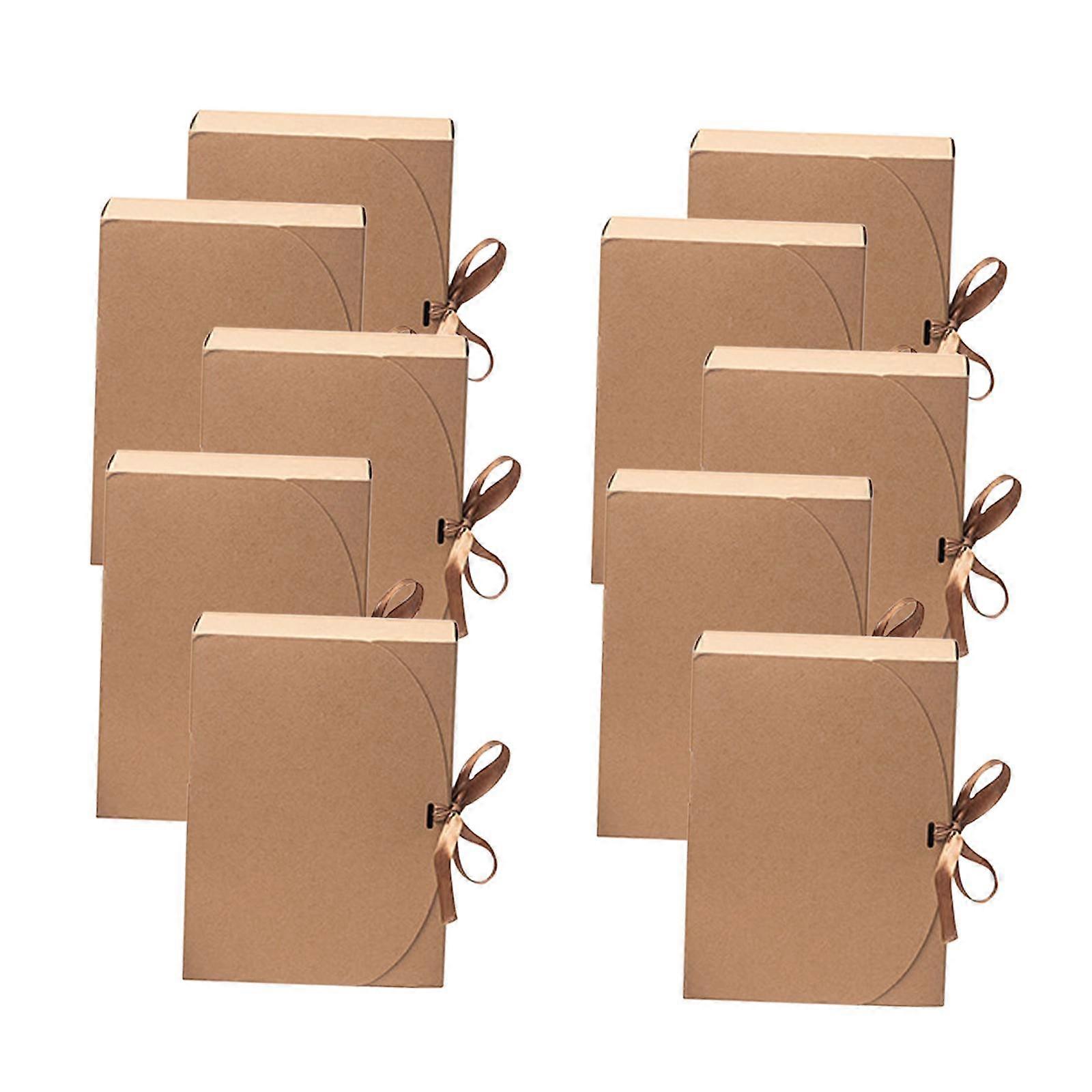 10Pcs Gift Boxes for Presents Bridesmaid Proposal Boxes Multipurpose with