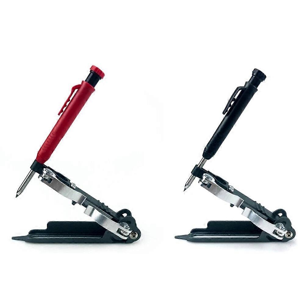 Aluminum Alloy Multi-function Contour Gauge & Scribing Ruler For Diy Woodworking