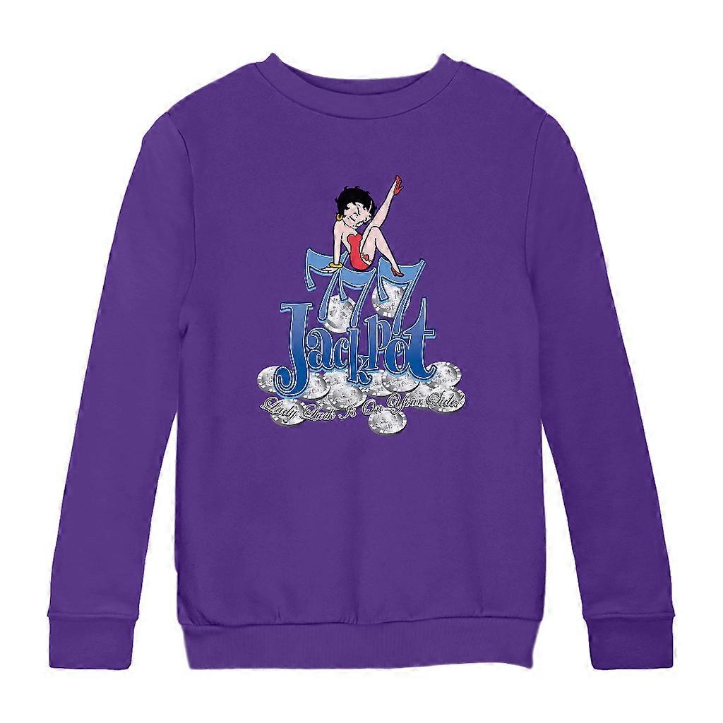 Betty Boop Jackpot Kid's Sweatshirt