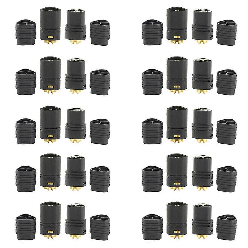 10 Pair MT60 Motor 3 Pole Connector Plug Male & Female for RC