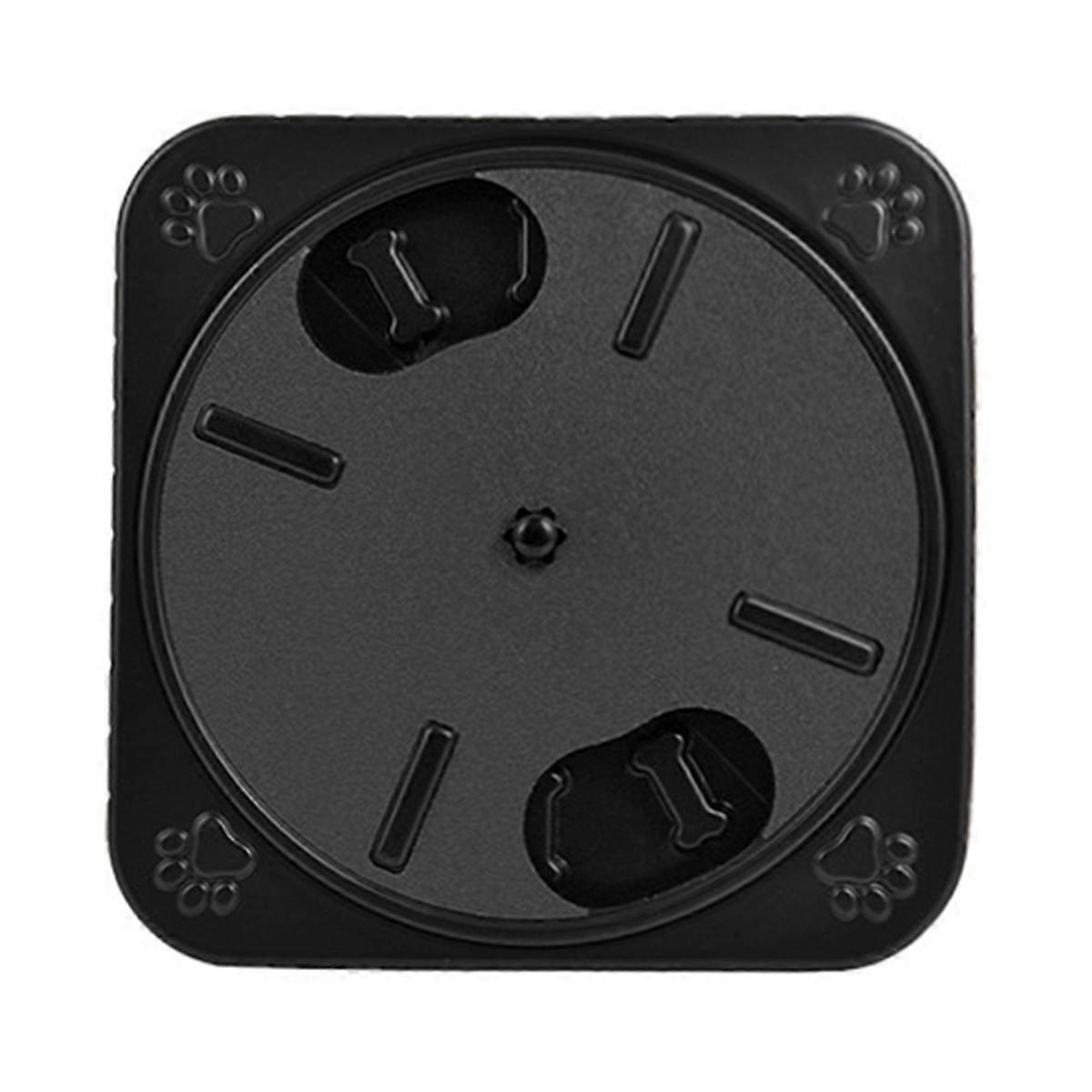 Dog Scratch Pad For Nails Dog Scratch Board Snack Compartments Black