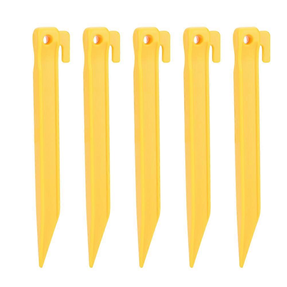 5Pcs Durable Nylon Camping Awning Canopy Tent Peg Stake Nail Accessory(S)