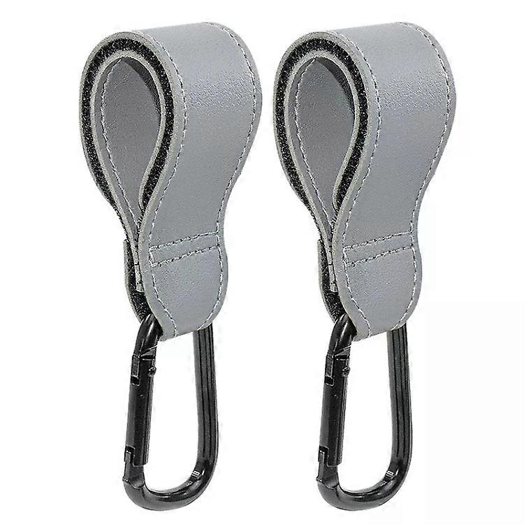 Electric Bicycle Climbing Buckle-2 PCS Aluminum Alloy,Grey Grey