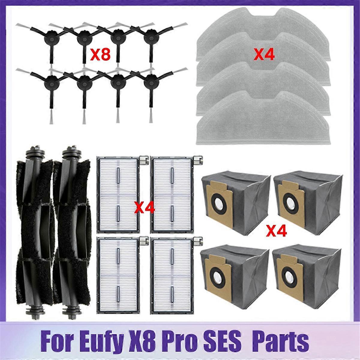 22PCS Accessories Kit for X8 Pro/X8 Pro Robot Vacuum Cleaner