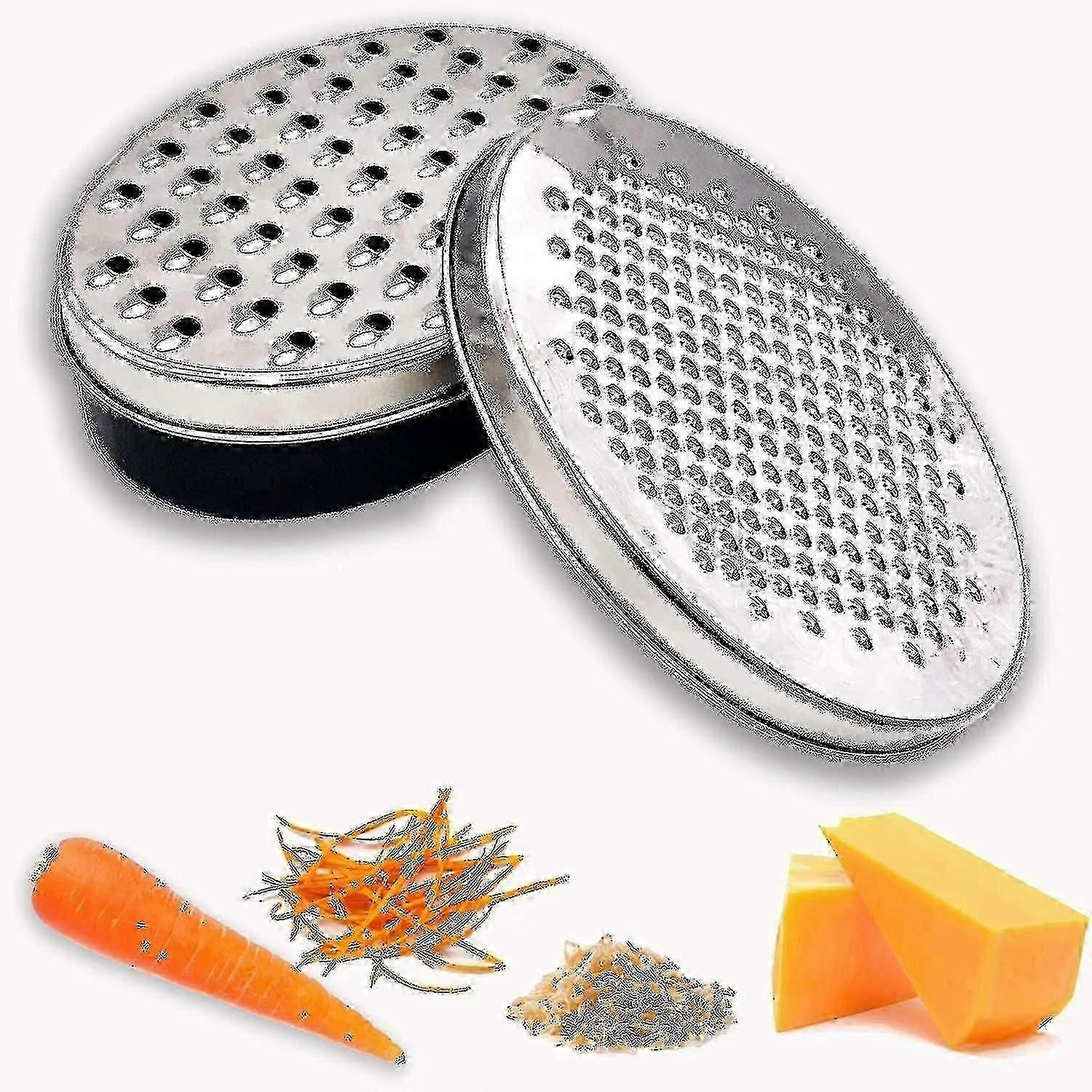 Cheese Grater, Non-slip Box Grater With Collection Container, Grate Cheese