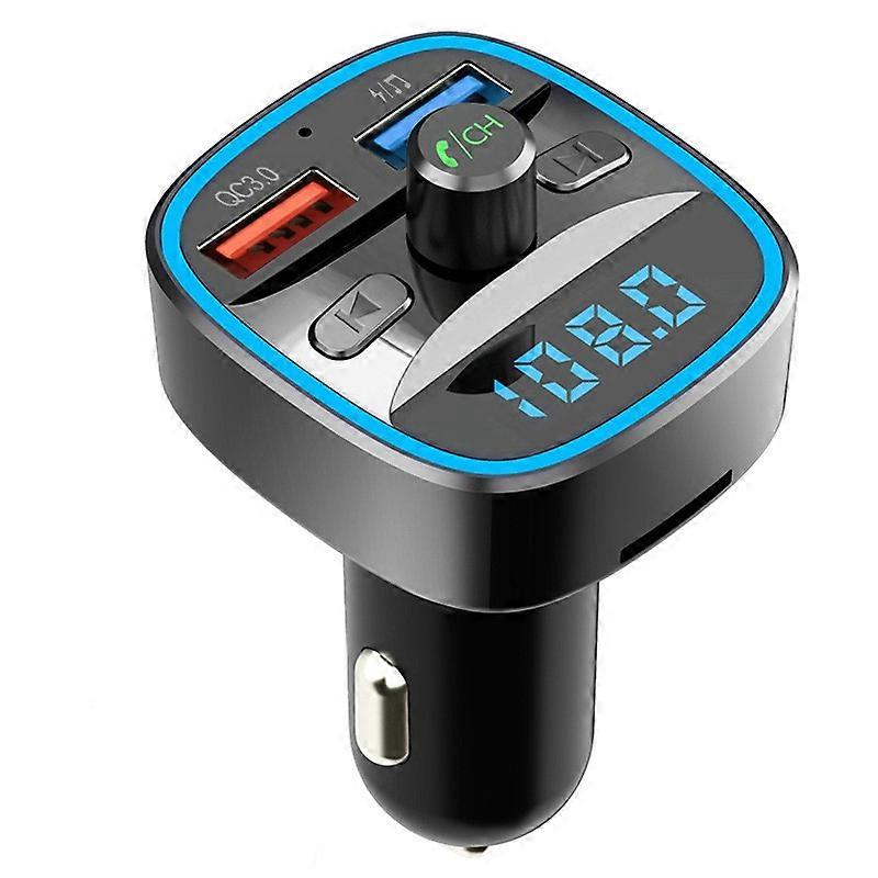 (New) T25S Car MP3 Player Multi-function BT5.0 Dual USB Chargers