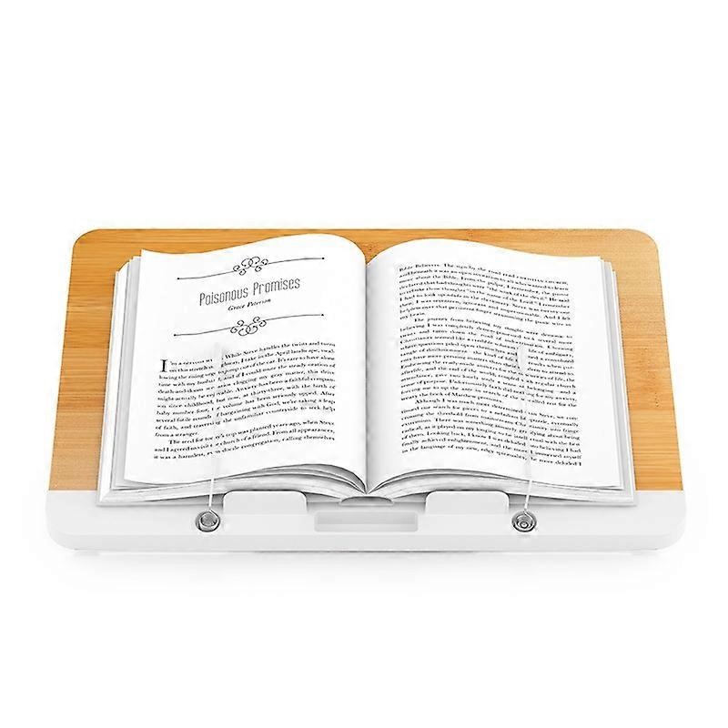 BG-2 Wooden Foldable Reading Bookshelf Tablet Pc Support Stand