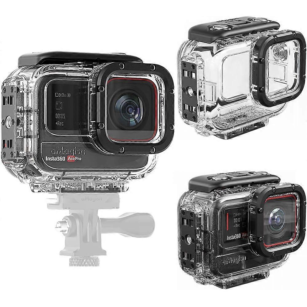 Diving Case for Insta360 Ace Pro/Ace, 60M Waterproof Underwater Photography Housing, Durable Material, Compatible Accessory