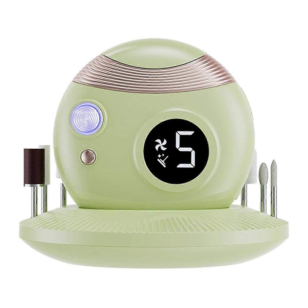 Electric Nails Cutter Nails Trimmer Nails Light Nails Cutter Green