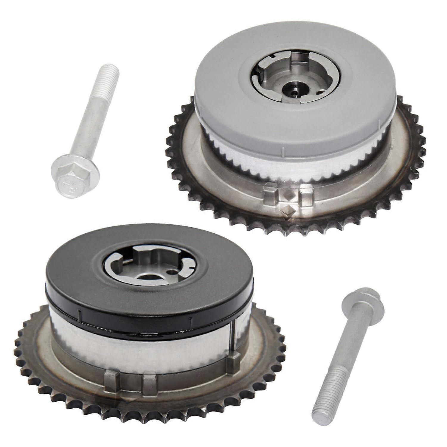 Engine Variable Timing Sprocket 2-Piece Replacement Cam Phaser Gear for Chevy Buick GMC GM 2.0L 2.4L 12621505 12578515