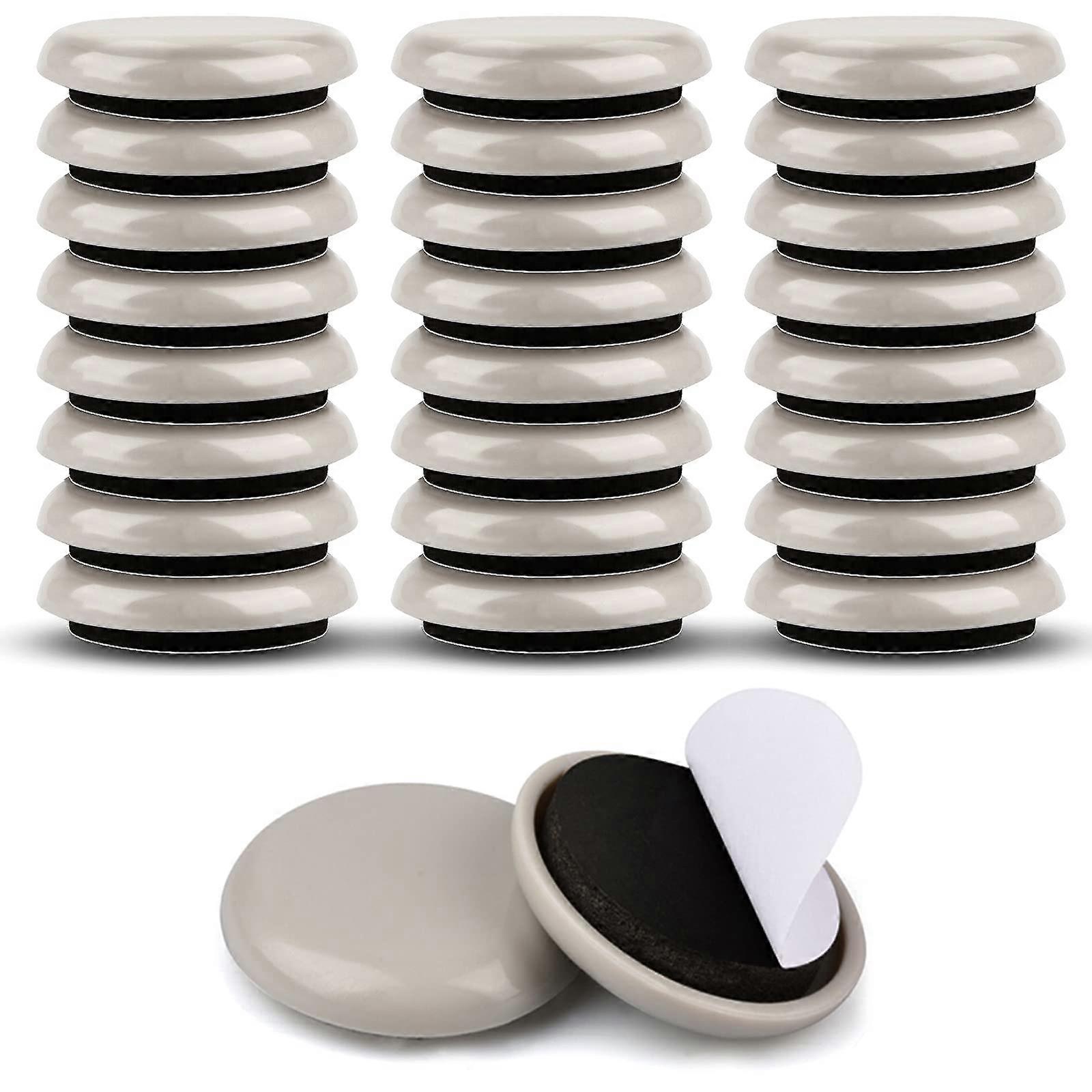 1-1/4' Furniture Sliders for Carpet & Hardwood Floors, 24PCS Furniture Pads Quickly for and Easily Move Any Item and Protect The Floor