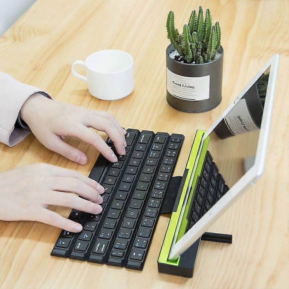 New keyboard Wireless Mini Folding keyboard bluetooth foldable wireless keyboard For Windows Android IOS Tablet ipad Phone