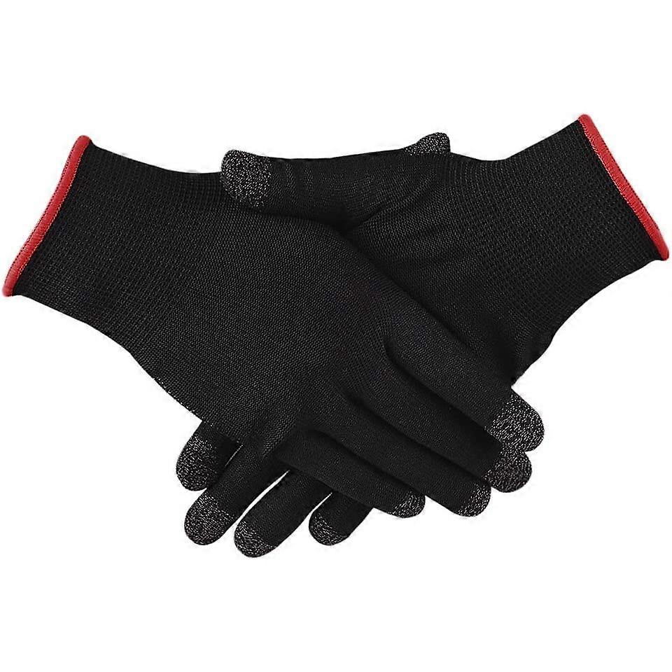 Fundas gaming anti-sudor, Nylon, Negro