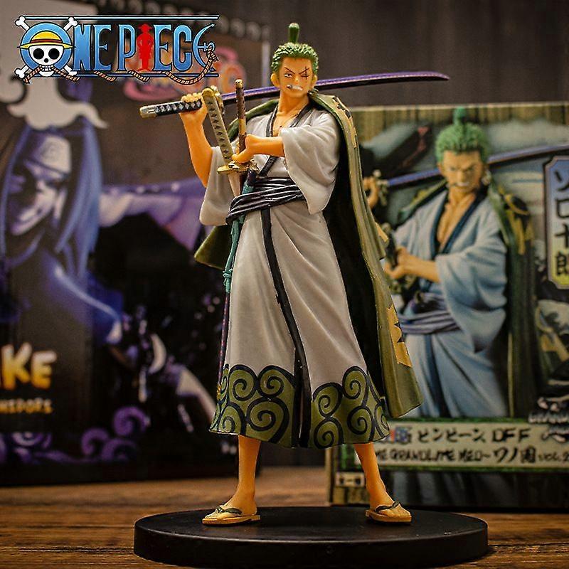 One Piece Figures Roronoa Zoro Anime Action Figure 17Cm,Pvc Figures Toys Collection
