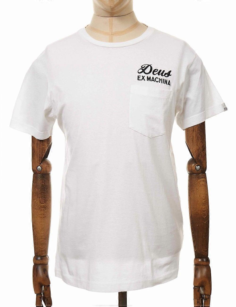 T-shirt Uomo Deus Pistin – Cotone Blu – Maniche Corte – Regular Fit