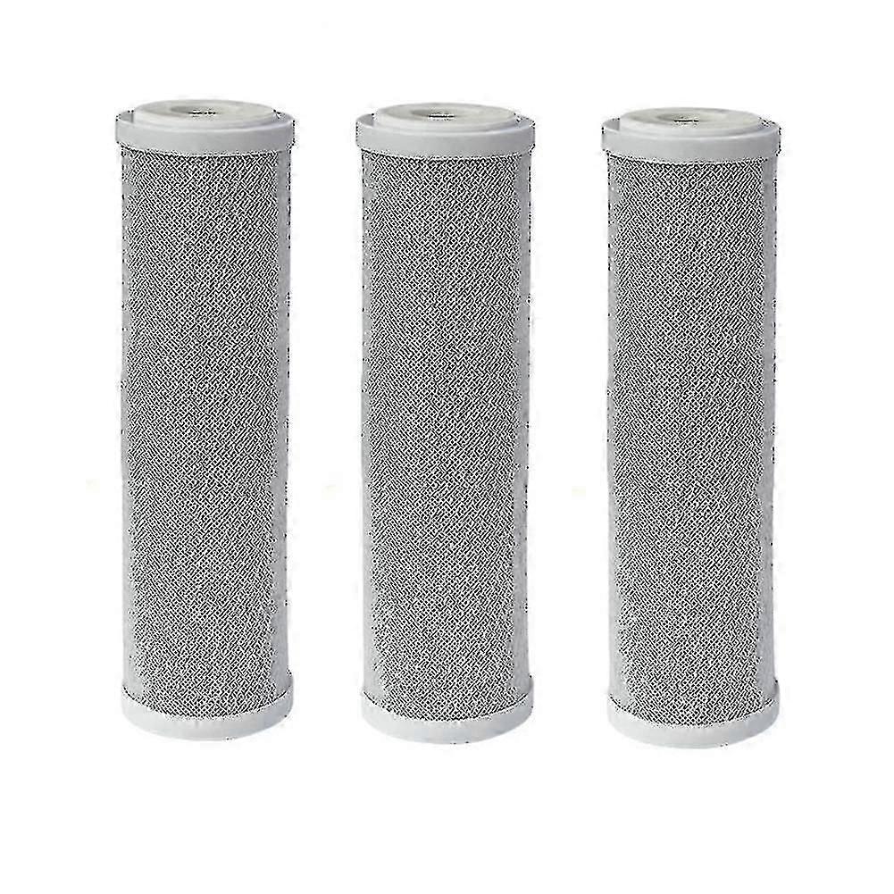 3pcs 10" Cto Activated Carbon Water Filters, Water Filter Cartridges