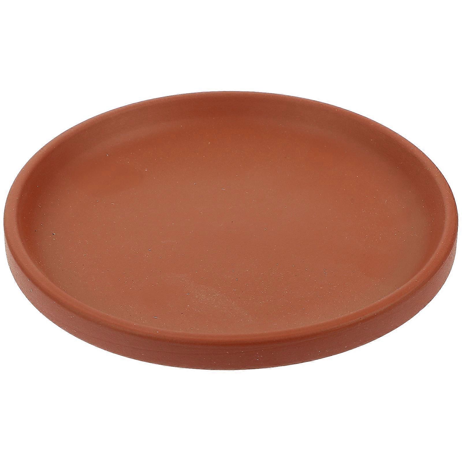 Ceramic Round Plant Saucer Drip Tray for Flower Pots – Durable Water Holding Tray for Various Pot Styles