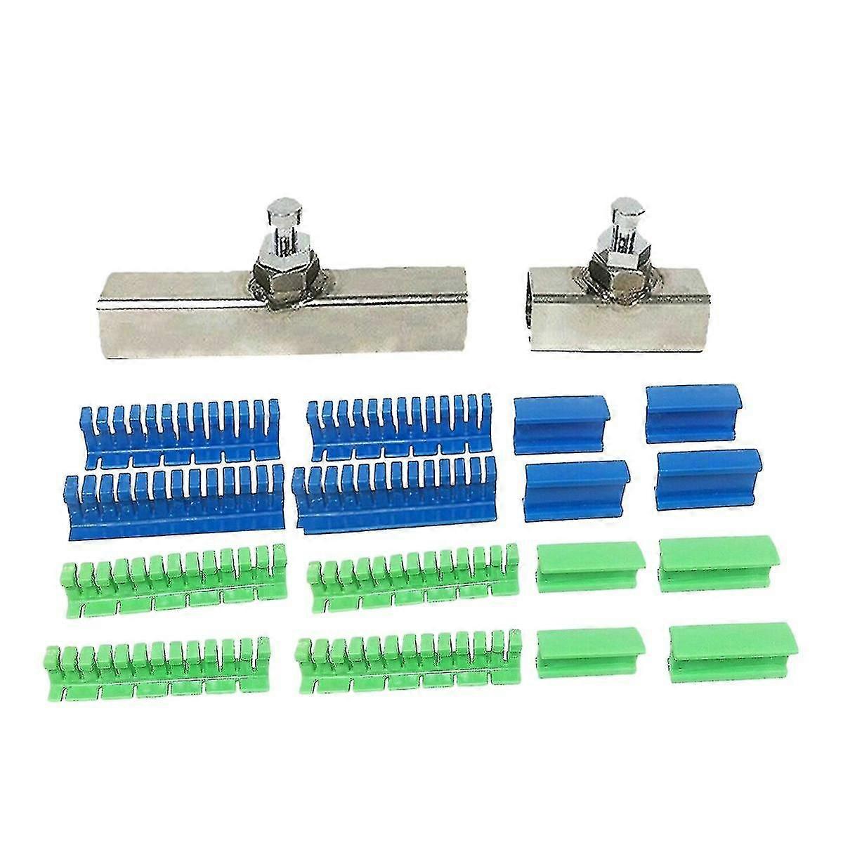 18x Paintless Dent Removal Puller Tabs Teeth Tools Kit With Glue Sticks For Big Dent Repair Of Car