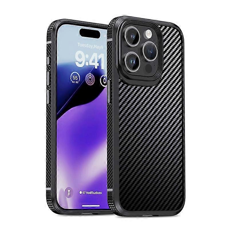 iPAKY MG Series Carbon Fiber PC + TPU Protective Phone Case