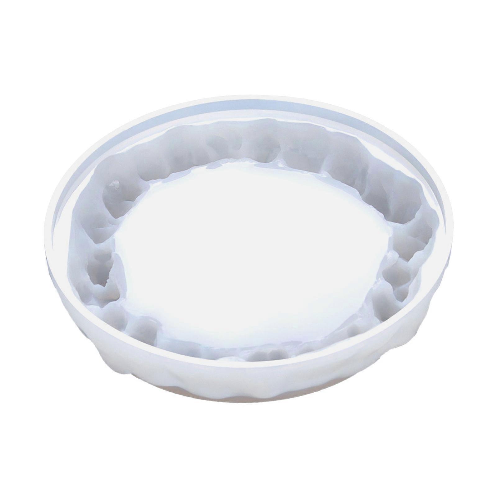 Crystal Cluster Silicone Coaster Molds Silicone Resin Mold Epoxy Molds for Casting with Resin Cement and Clay Multicolor