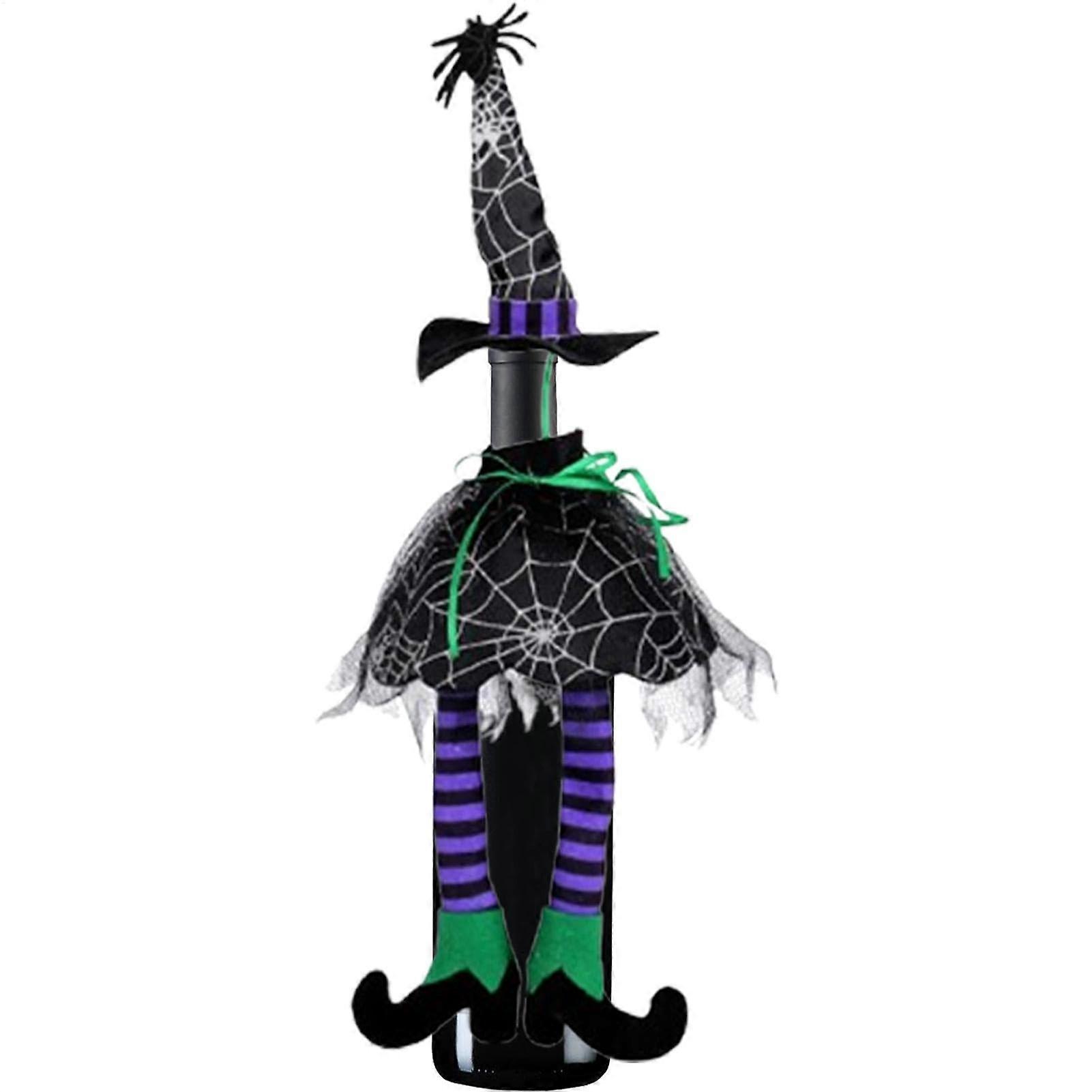 Witch  Bottle Cover, Halloween Witch  Bottle Cover,  Bottle Topper