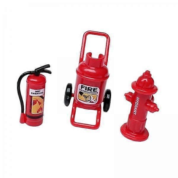 2x3x 1:12 Dollhouse Fire Accessories Simulated extinguisher Fire Hydrant