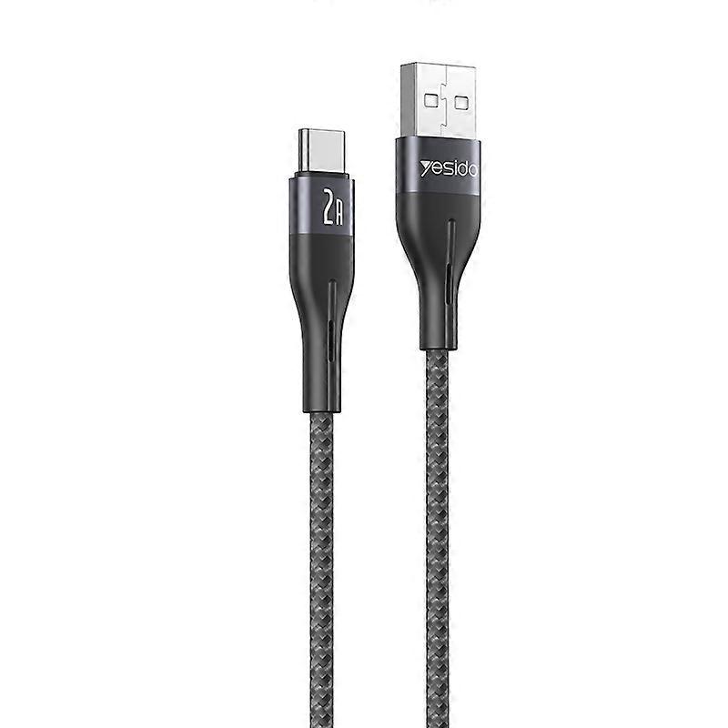 Yesido CA121C 2A USB to USB-C / Type-C Fast Charging Data Cable
