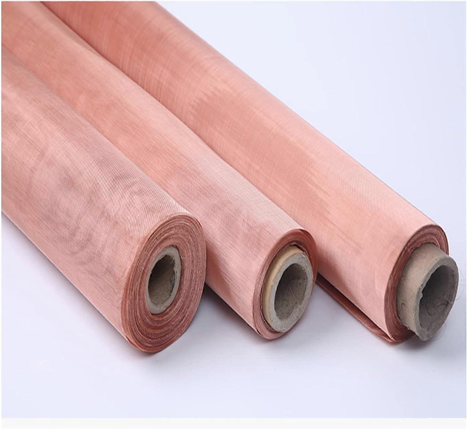 Copper Mesh Filter - Fine Wire Mesh, Woven Wire Mesh For Reliable Filtration - 39.3x39.3In, 100-Mesh, Purple Variant