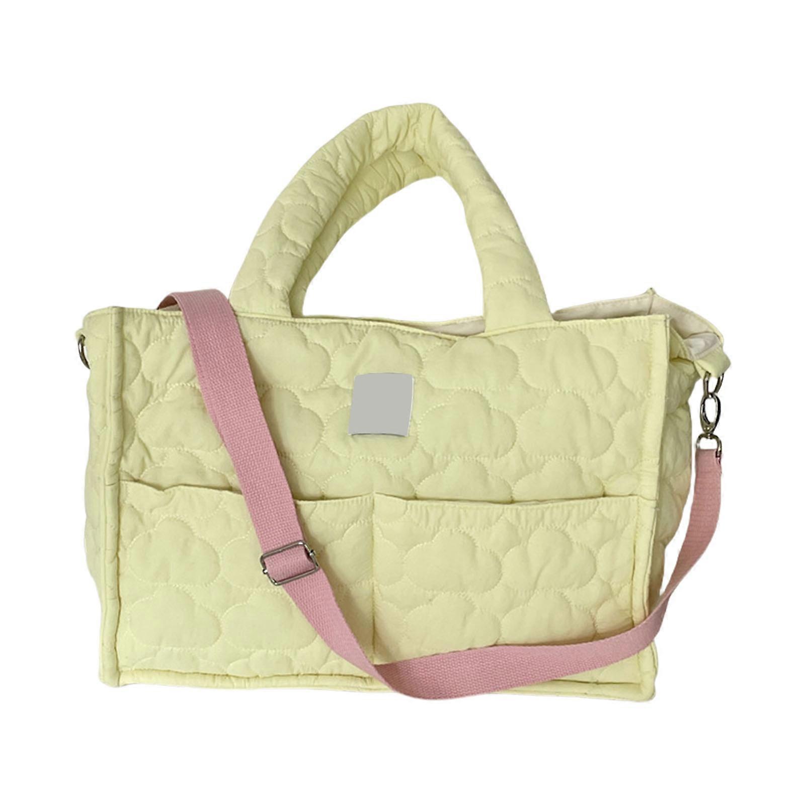 Practical Quilted Handbag For Everyday Use Stylish And Functional Shoulder Bag With Ample Space And Secure Storage Multicolor